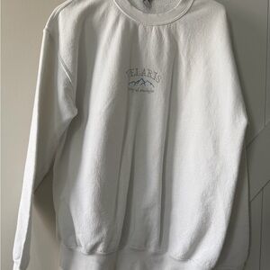 Gildan White Velaris Crewneck Sweatshirt - ACOTAR